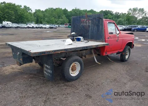 1985 Ford F250 из США, поврежденный, VIN 2FTHF261XFCB03571